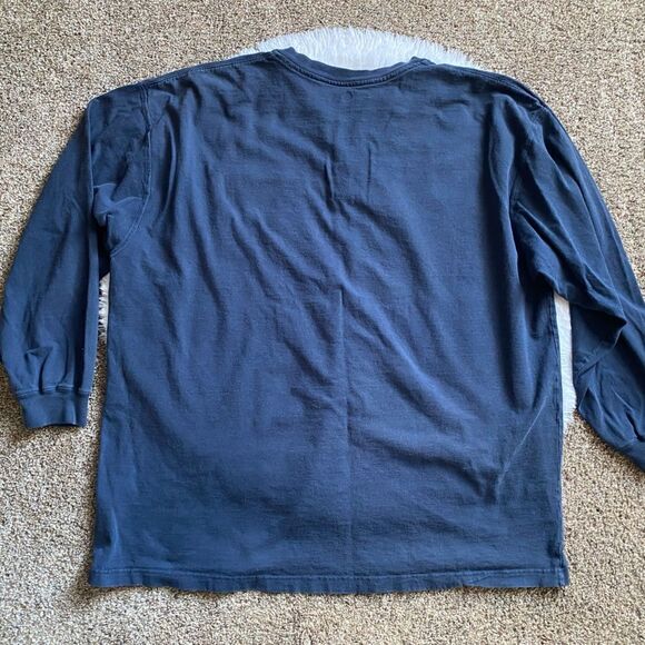 Carhartt Long Sleeve Shirt Blue Mens Size 3XL Faded - Picture 2 of 5